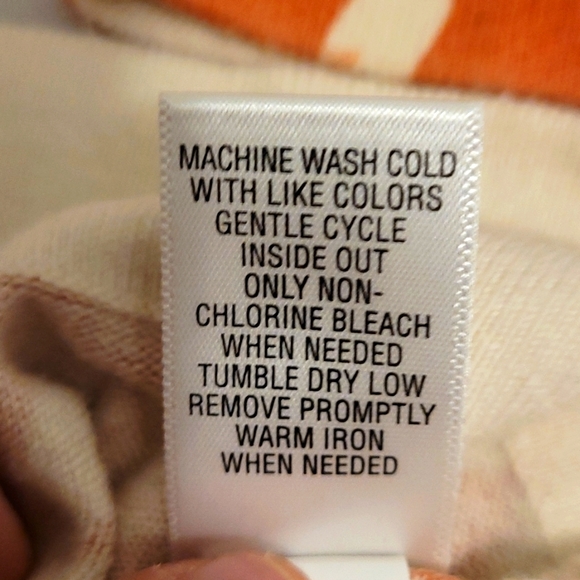 Merona Orange & White Floral Button Up Cardigan - Picture 5 of 5